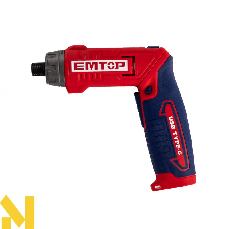 Викрутка акумуляторна EMTOP ECSR0803