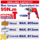 Дриль-шуруповерт акумуляторний EMTOP ECIDL429982