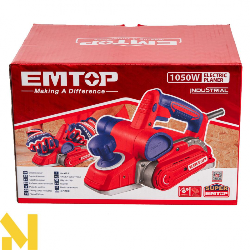 Рубанок електричний EMTOP EECR1051