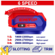 Фрезер акумуляторний EMTOP ERLI34031