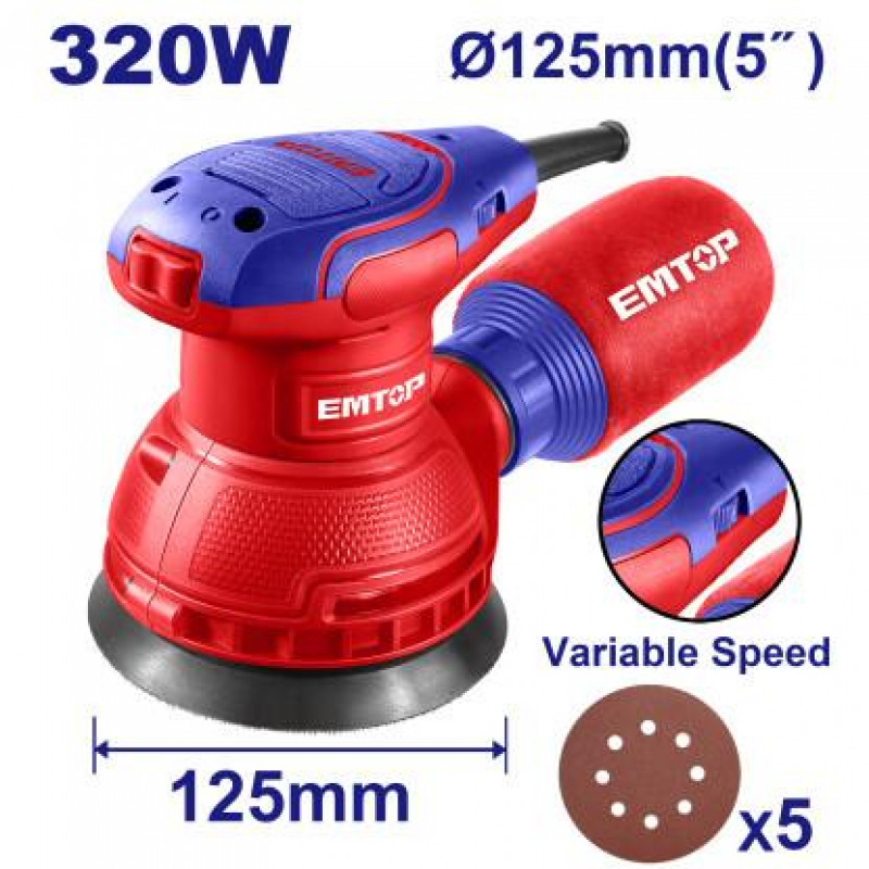Шліфмашина для стін і стелі EMTOP EDSD10501