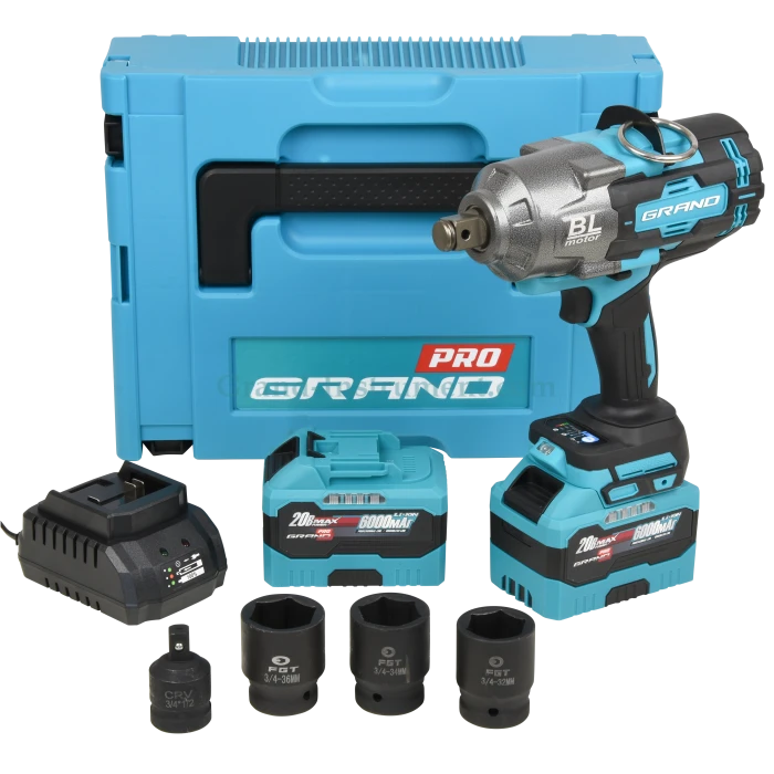 Акумуляторний гайковерт Grand АГ-2100UBL