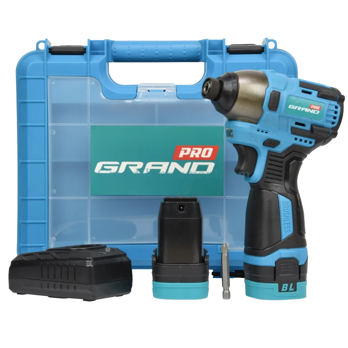 Аккумуляторный ударный винтоверт Grand АГУ-16 BL